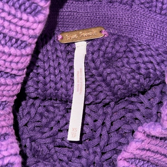 Free People Sweetheart Sweater Glowing Orchid - Picture 10 of 16